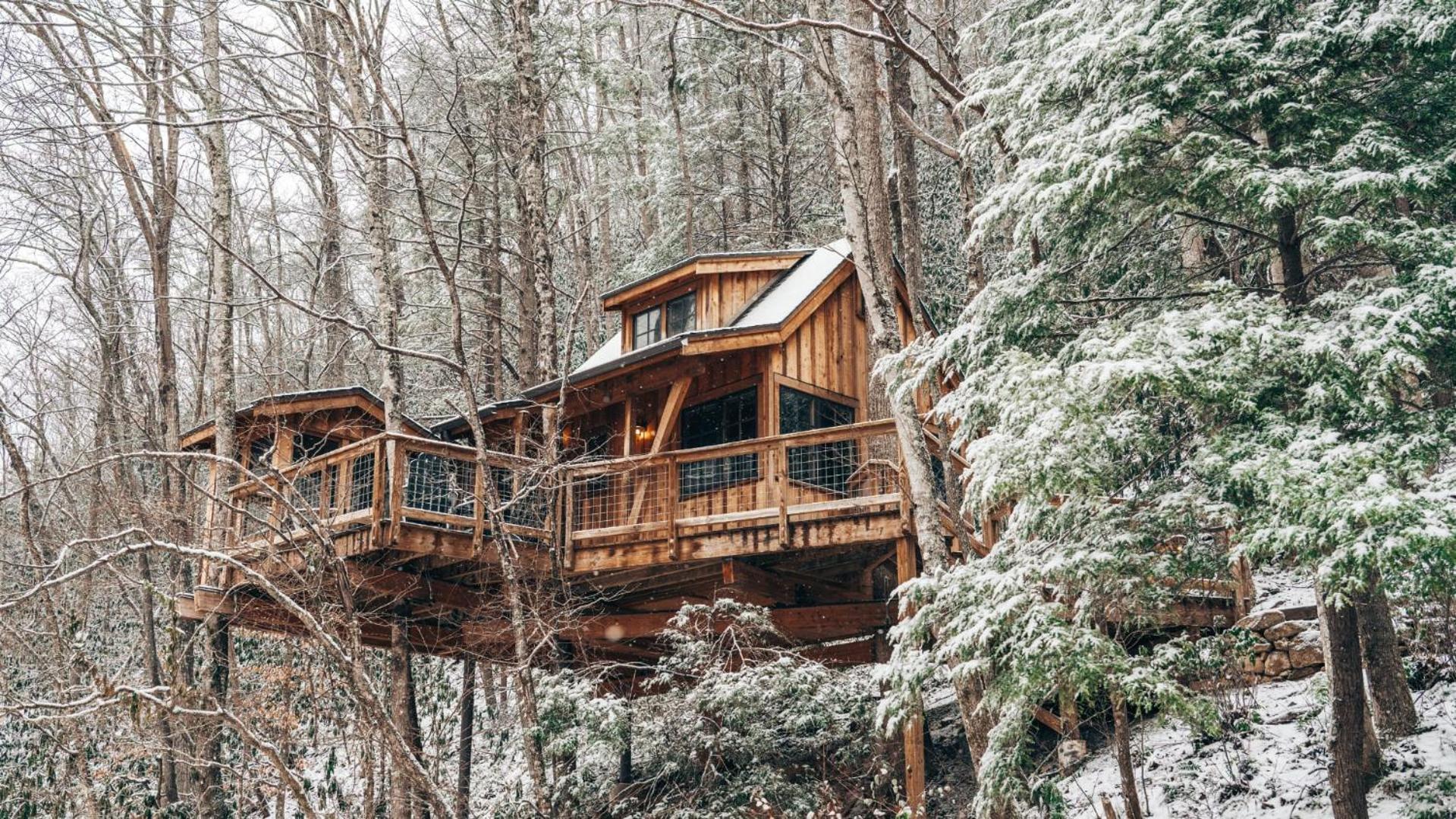 The Dogwood In Treehouse Grove At Norton Creek Vila Gatlinburg Exterior foto