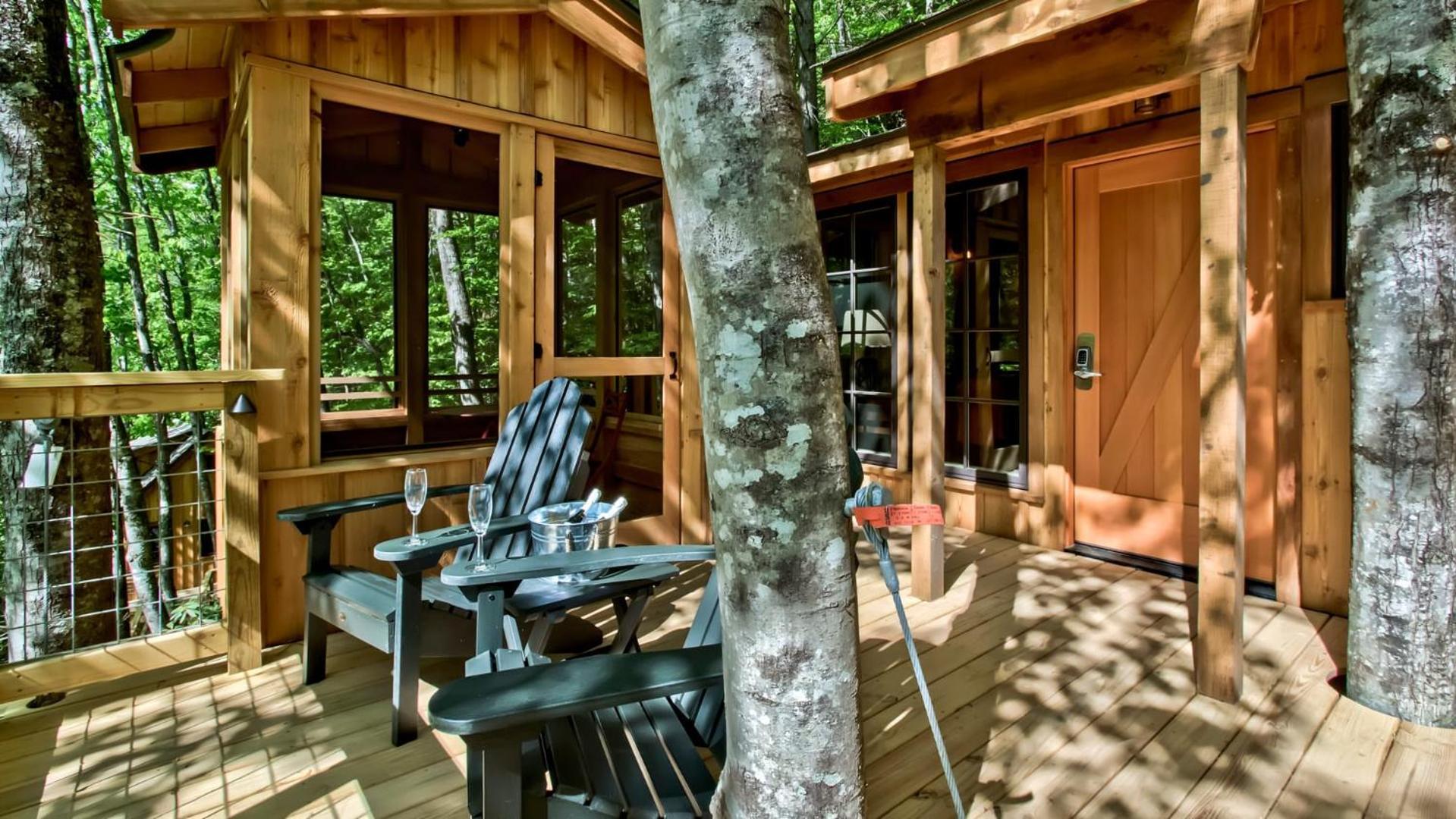 The Dogwood In Treehouse Grove At Norton Creek Vila Gatlinburg Exterior foto